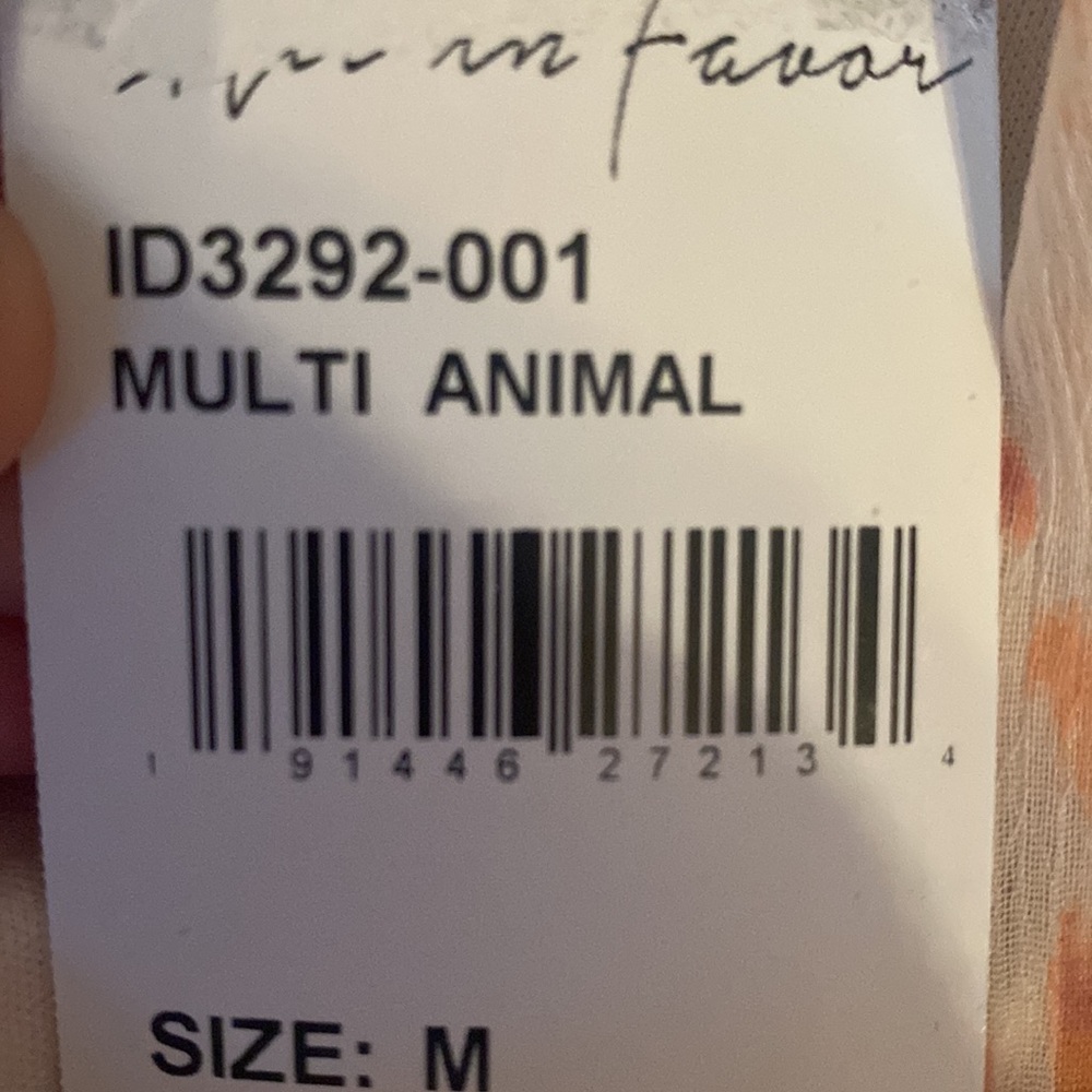 Nordstrom Cheetah NWT V-Neck Wrap Dress - Picture 8 of 8